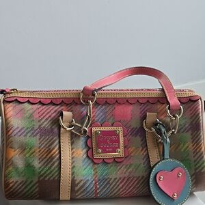 Dooney & Bourke Multicolor Plaid Women's Bag